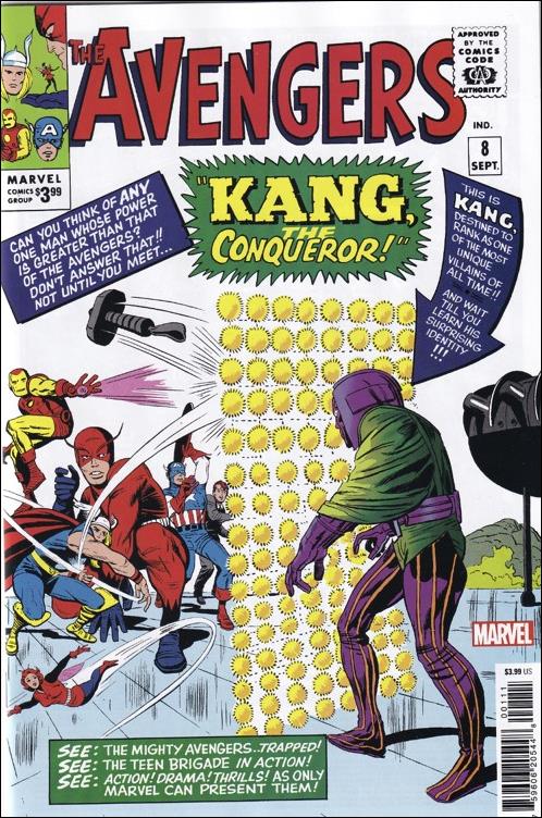 Avengers (1963) issue 8-C Fascimile Edition