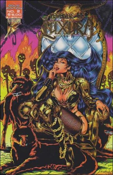 Legends of Luxura issue 2-B "Gold Edition" Cover