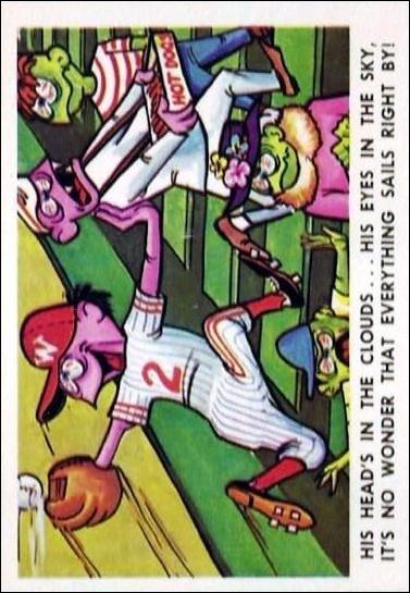 Baseball Weird-Ohs (Base Set) card 27 Hy Hawk