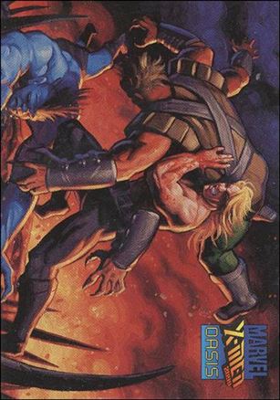 X-Men 2099: Oasis (Base Set) card 35 Poison in the air