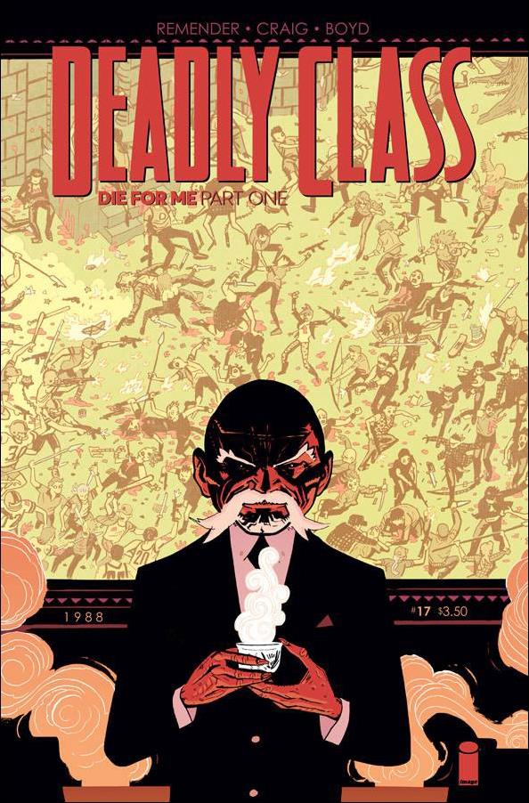 Deadly Class issue 17 Wes Craig Standard Cover