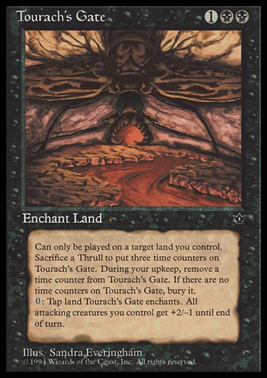 Magic the Gathering: Fallen Empires (Base Set) card 48 Tourach's Gate
