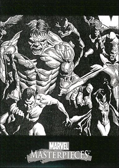 2007 Marvel Masterpieces (Ross Box Topper Splash Subset) card ROSS 3 Alex Ross