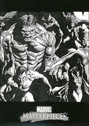 2007 Marvel Masterpieces (Ross Box Topper Splash Subset) card ROSS 3 Alex Ross