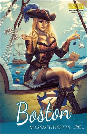 Robyn Hood: The Hunt issue 1-E Elias Chatzoudis Boston Comic Con Cover 1/250
