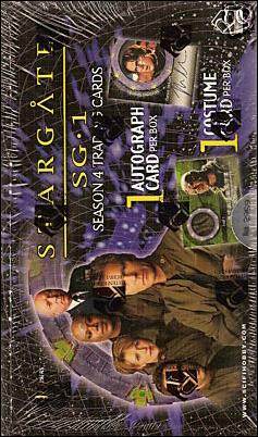 Stargate SG-1: Season 4  card 1 Sealed Box