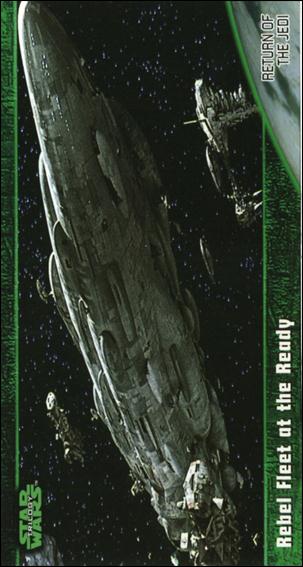 Star Wars Trilogy Widevision (Base Set) card 59 Rebel Fleet at the Ready