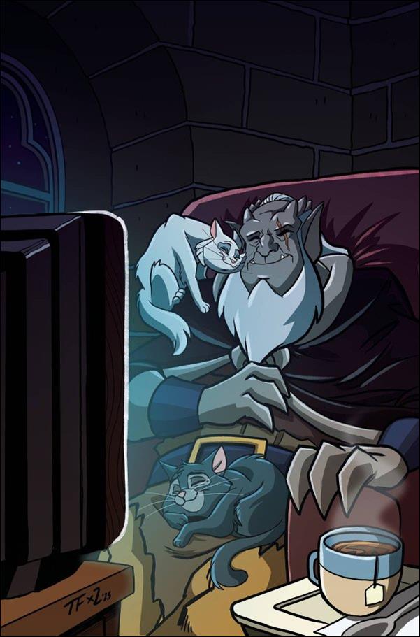 Gargoyles (2022) issue 6-J Tony Fleecs & Trish Forstner 1:20 Virgin Cover