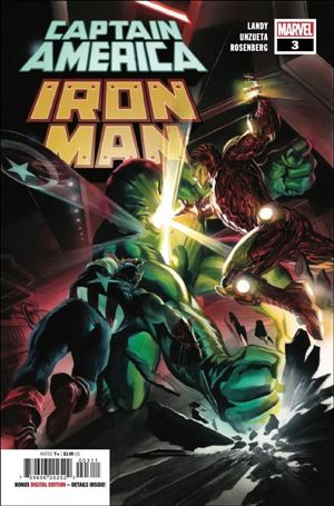 Captain America / Iron Man issue 3 Alex Ross Cover