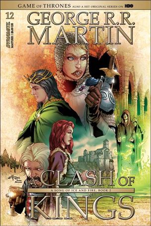 George R. R. Martin's a Clash of Kings (2017) issue 12-B Mel Rubi Subscription Cover