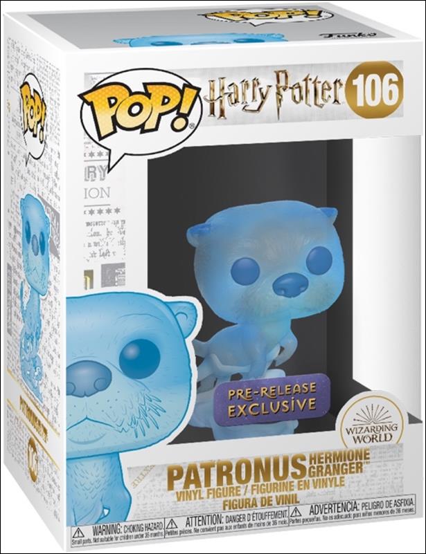 POP! Harry Potter figure 106 Patronus Hermione Granger Wizarding Pre-Release
