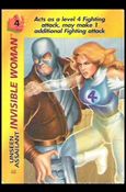 Marvel OverPower (Base Set) card nn124 Invisible Woman: Unseen Assailant