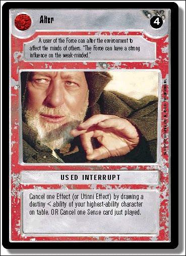 Star Wars: Premiere Limited (Base Set) card 258 Alter