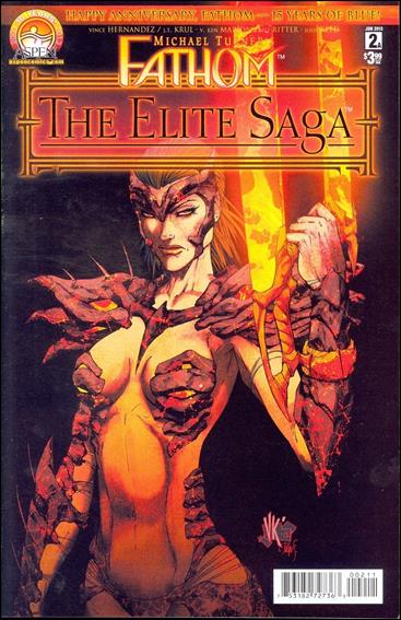 Michael Turner's Fathom: The Elite Saga issue 2 V. Kenneth Marion Cover