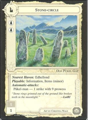 Middle-Earth: The Wizards (Base Set) card 403 Stone-circle