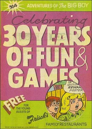Adventures of the Big Boy issue 364-C Frisch's Cover