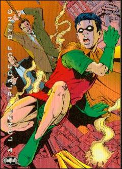 Batman: Saga of the Dark Knight (Base Set) card 61 A Lonely Place of Dying - Only a Boy