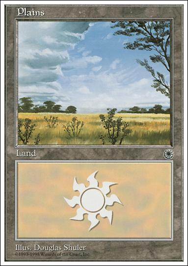 Magic the Gathering: Anthologies (Base Set) card 79 Plains