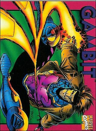 Marvel Super-Heroes Crunch 'n Munch: Series 2 (Promo) card nn3 Gambit