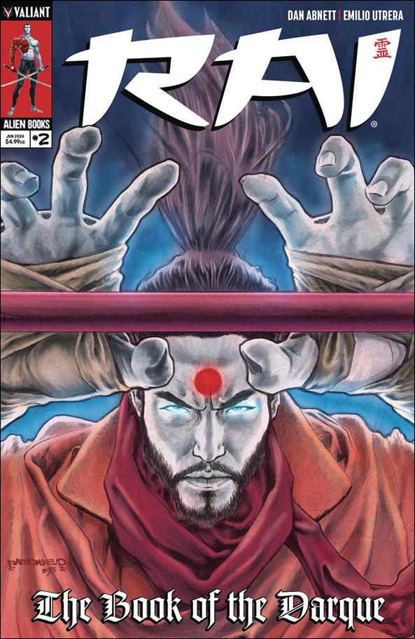 Rai: The Book of the Darque issue 2 Al Barrionuevo Cover