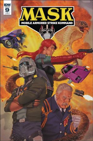 M.A.S.K.: Mobile Armored Strike Kommand issue 9-D Marcelo Pereze Dalannays 1:10 Cover