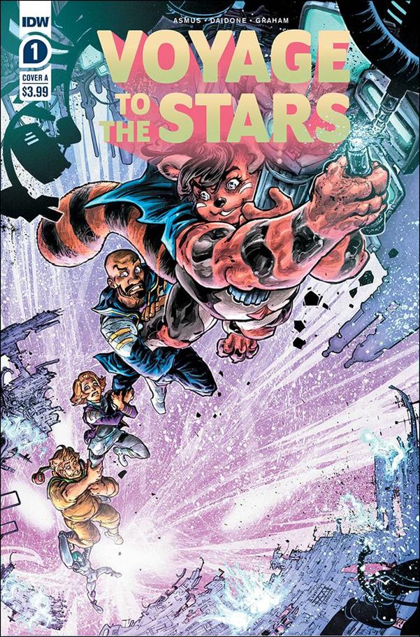 Voyage to the Stars issue 1 Freddie Williams II Cover