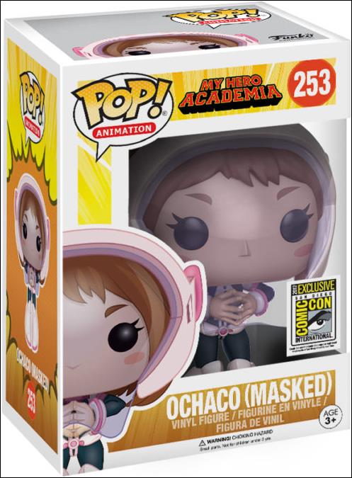 POP! Animation figure 253 Ochaco (Masked) SDCC 2017