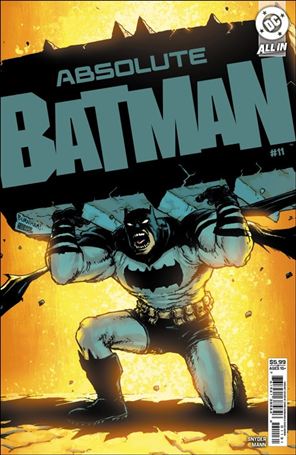 Absolute Batman issue 11-C Chris Burnham Cardstock Cover