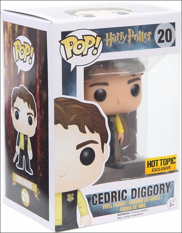 POP! Harry Potter figure 20 Cedric Diggory (Tri-Wizard) Hot Topic