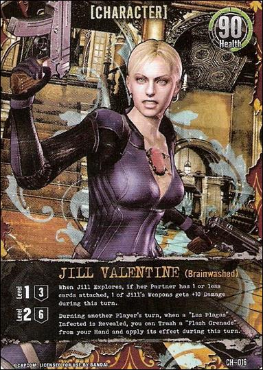 Resident Evil: Alliance (Base Set) card CH-016 Jill Valentine (Brainwashed)