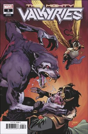 Mighty Valkyries issue 5-B Mahmud A. Asrar Cover