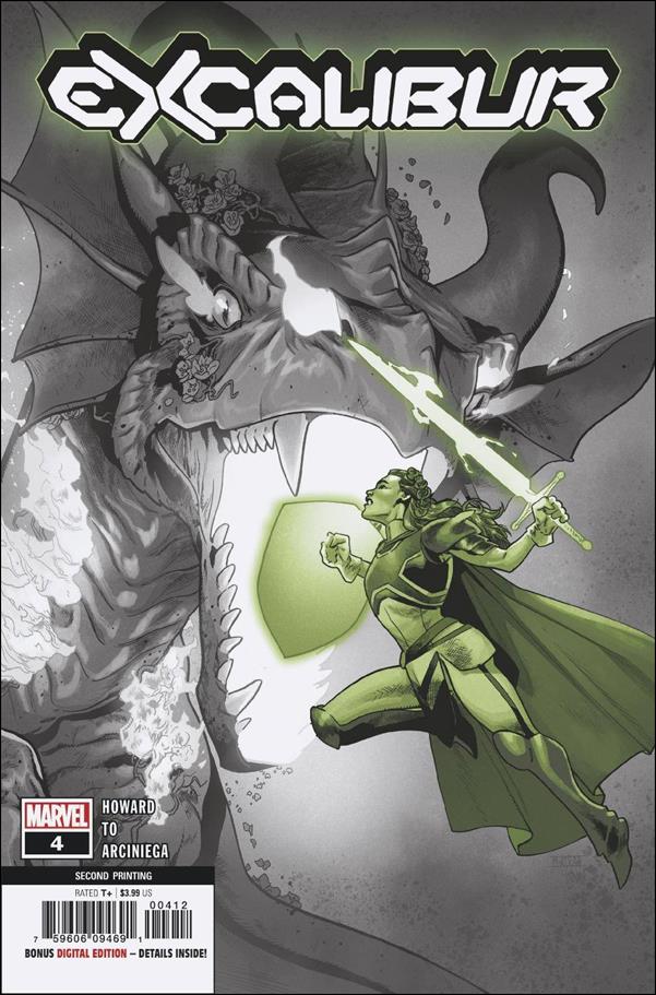 Excalibur (2019) issue 4-C Mahmud Asrar Cover (2nd Printing)