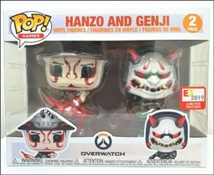 Pop! Games Multi-Packs figure nn3 Hanzo and Genji 2 Pack