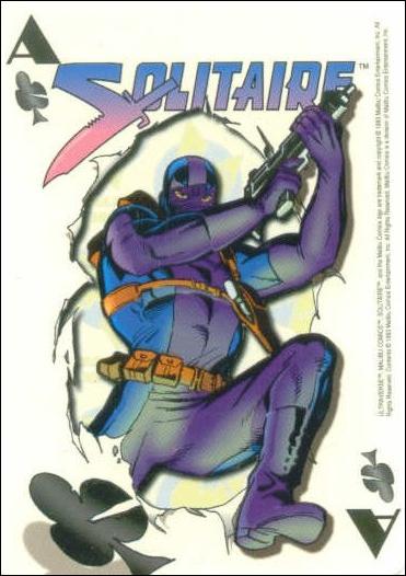 Ultraverse: Solitaire (Promo) card Clubs Ace of Clubs