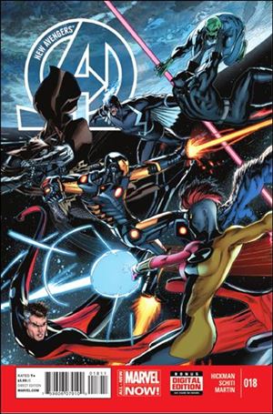New Avengers (2013) issue 18 Dustin Weaver Cover