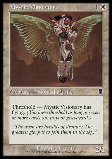 Magic the Gathering: Odyssey (Base Set) card 35 Mystic Visionary
