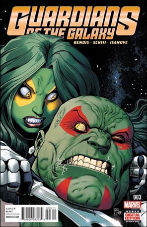 Guardians of the Galaxy (2015)  issue 3 Arthur Adams Cover