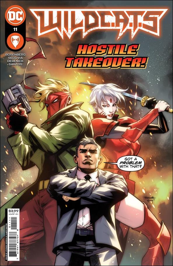 WildC.A.T.s (2022) issue 11 Stephen Segovia Cover