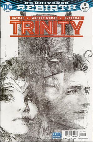 Trinity (2016) issue 11-B Bill Sienkiewicz Cover