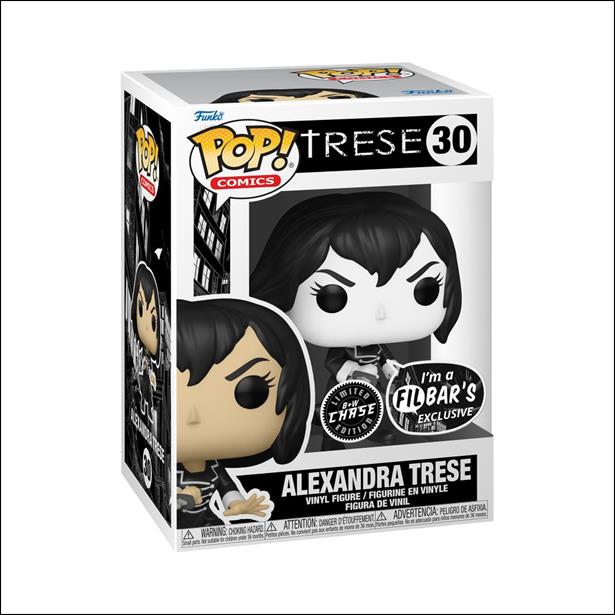 POP! Comics figure 30-B Alexandra Trese (Black & White Chase)