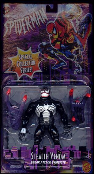 Amazing Spider-Man (1996) figure 5 Stealth Venom (Black)