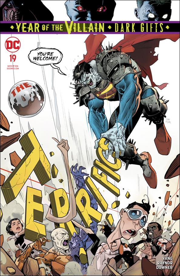 Terrifics issue 19 Don Mora Cover