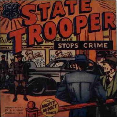 Mighty Midget Comics - State Trooper Stops Crime issue nn