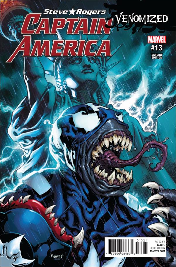 Captain America: Steve Rogers issue 13-B Tom Raney Venomized Cover 