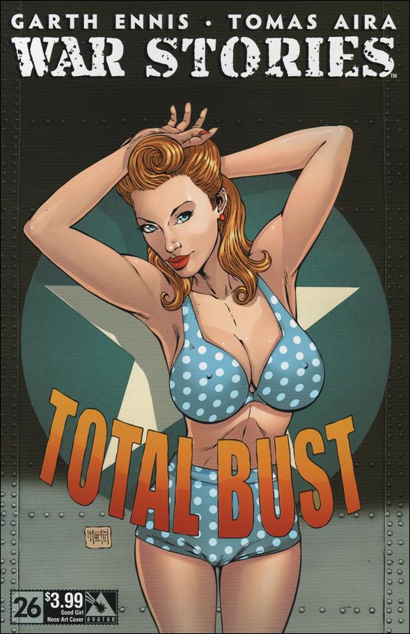 War Stories (2014) issue 26-C Matt Martin Good Girl Nose Art Cover