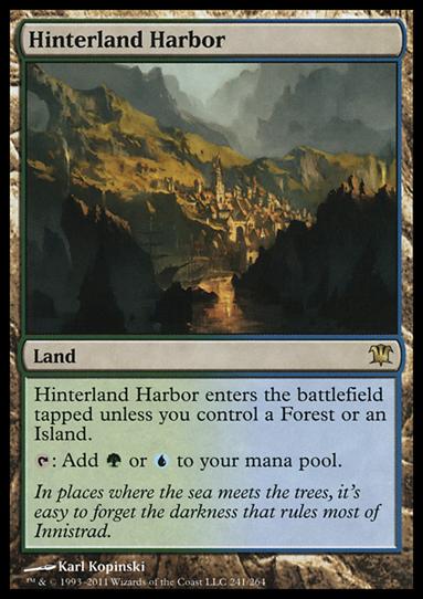Magic the Gathering: Innistrad (Base Set) card 241 Hinterland Harbor