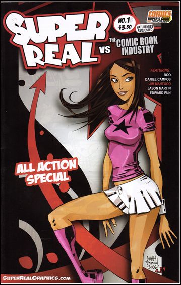 Super Real Special: Vs. The Comic Book Industry issue 1-B Jim Mahfood 1:5 Cover