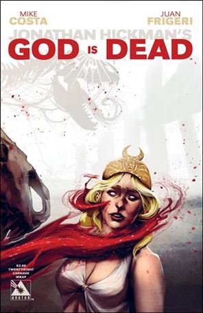 God is Dead issue 28-B German Nobile Carnage Wraparound Cover