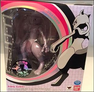 Pokémon (D-Arts) figure 3 MewTwo with Mew