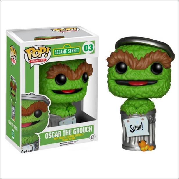 Pop! Sesame Street figure 3 Oscar the Grouch